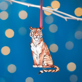 Oakdene Designs Christmas Decorations Tiger Christmas Tree Decoration